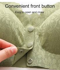 Comfortable & Convenient Front Button Bra